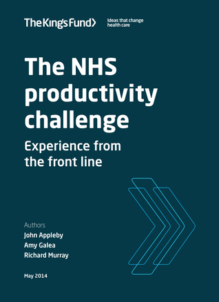 Read The NHS productivity challenge Experience from the front line - John Appleby file in ePub