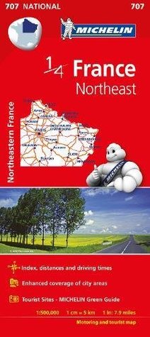 Download Northeastern France - Michelin National Map 707 (Michelin National Maps) - Guides Touristiques Michelin | ePub