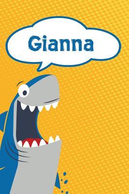 Full Download Gianna: Personalized Shark Writting Journal, Notebook, Diary, for Kids 120 Pages 6x9 -  file in ePub