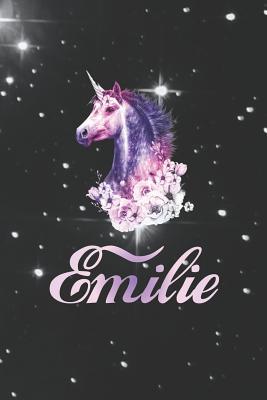 Read Emilie: First Name Personalized Unicorn Customized Names Gift Birthday Girl Notebook Journal -  | PDF