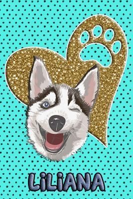 Read Husky Life Liliana: College Ruled Composition Book Diary Lined Journal Blue - Frosty Love | PDF