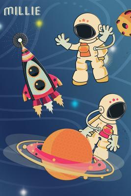 Read Online Space Notebook for Millie: Wide Ruled Composition Book Diary Lined Journal - Micky Gray | PDF