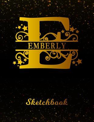 Download Emberly Sketchbook: Letter E Personalized First Name Personal Drawing Sketch Book for Artists & Illustrators Black Gold Space Glittery Effect Cover Scrapbook Notepad & Art Workbook Create & Learn to Draw -  | ePub