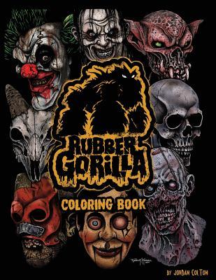 Full Download Rubber Gorilla Adult Coloring Book: Inspired by the Masks of Neal Harvey - Jordan R. Colton file in PDF