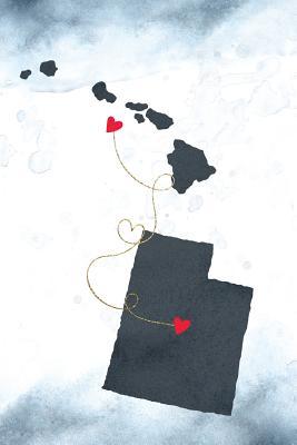 Download Hawaii & Utah: Long Distance Out of State Notebook - Blank Lines -  file in ePub