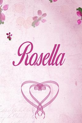 Read Online Rosella: Personalized Name Notebook/Journal Gift For Women & Girls 100 Pages (Pink Floral Design) for School, Writing Poetry, Diary to Write in, Gratitude Writing, Daily Journal or a Dream Journal. - Personalized Name Publishers file in ePub