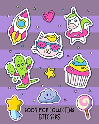 Download Book for Collecting Stickers: Blank Sticker Book, 8 X 10, 64 Pages -  file in ePub