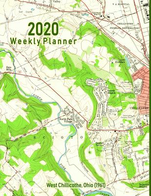Download 2020 Weekly Planner: West Chillicothe, Ohio (1961): Vintage Topo Map Cover - Noon Sun Handy Books file in PDF