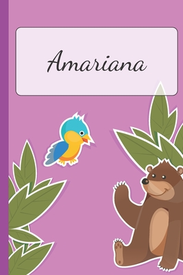 Read Amariana: Personalized Name Notebook for Girls Custemized with 110 Dot Grid Pages A custom Journal as a Gift for your Daughter or Wife Perfect as School Supplies or as a Christmas or Birthday Present Cute Girl Diary - Cute Journal Lovers | ePub