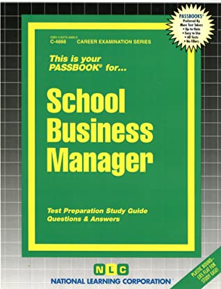 Full Download School Business Manager: Passbooks Study Guide - Jack Rudman file in PDF